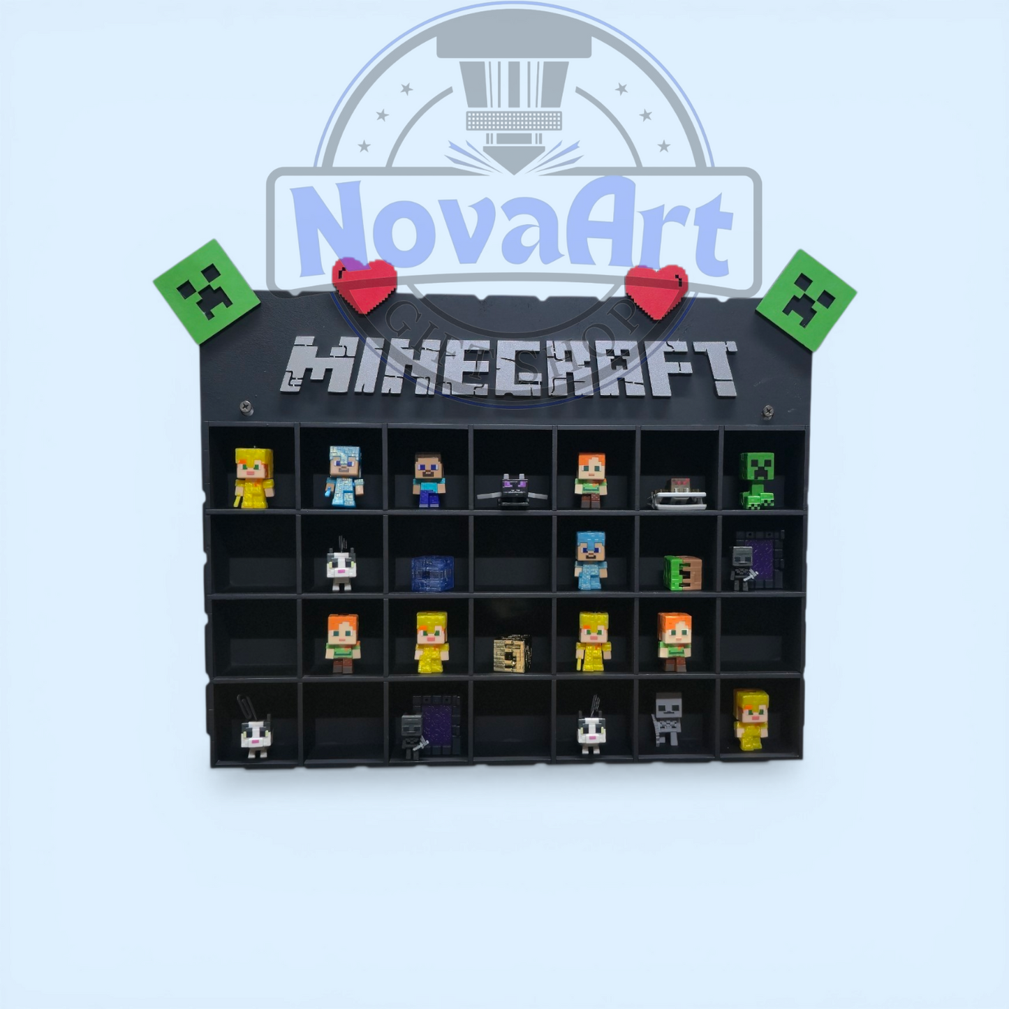 Minecraft Kinder Joy Polica za figurice